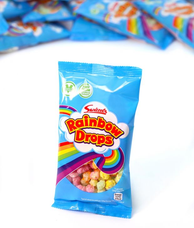 6 PacketsSwizzles Rainbow Drops Ideal Toy loot/Party Bag Stocking Filler 