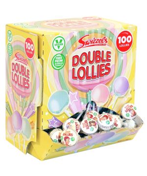 Box of 100 Double Lollies