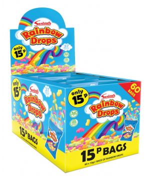 60 x 10g Rainbow Drops bags