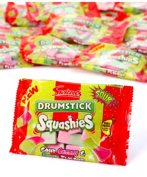 Pick-n-Mix Squashies Drumstick Sour Cherry and Apple 45g