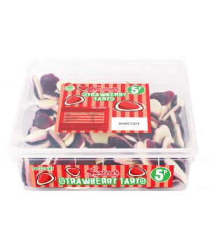 120 Count Strawberry Tart Tubs